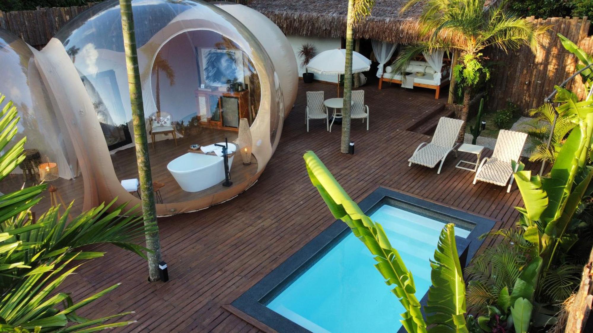 Zion Bubble Glamping Hotel Florianopolis Exterior photo