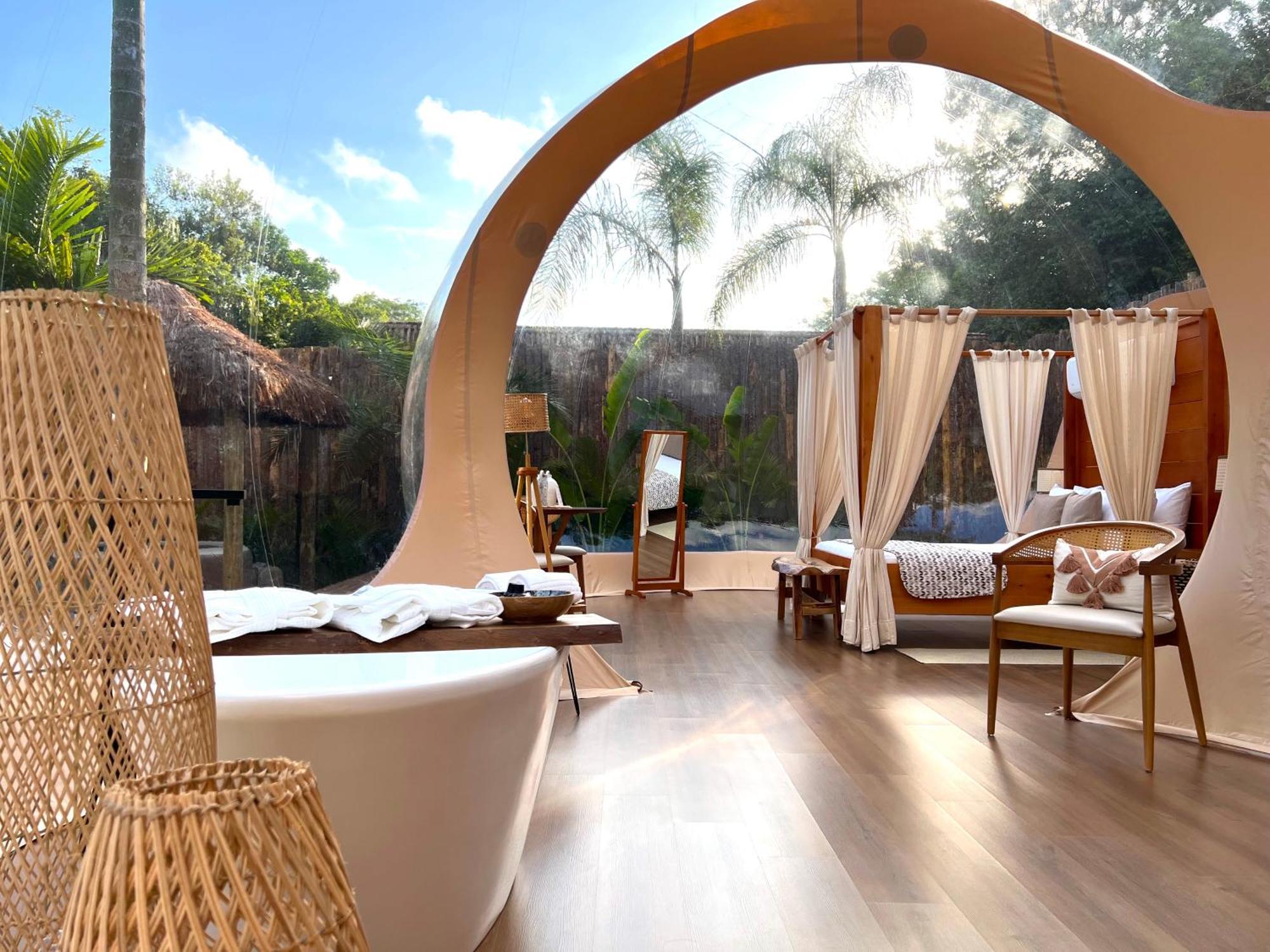 Zion Bubble Glamping Hotel Florianopolis Exterior photo