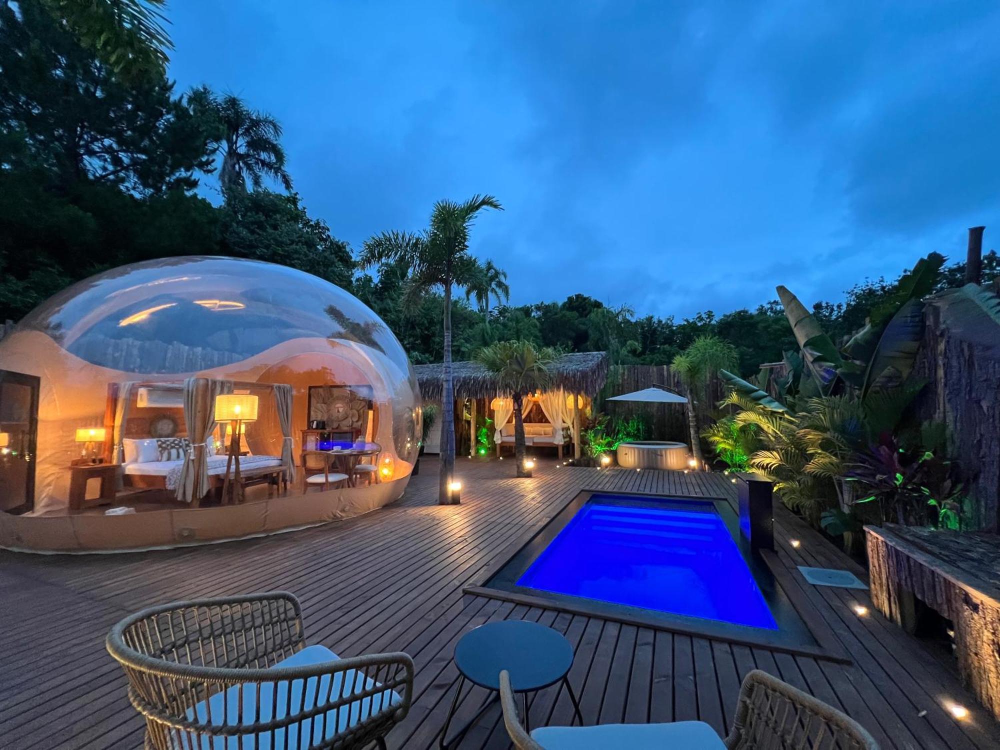 Zion Bubble Glamping Hotel Florianopolis Exterior photo
