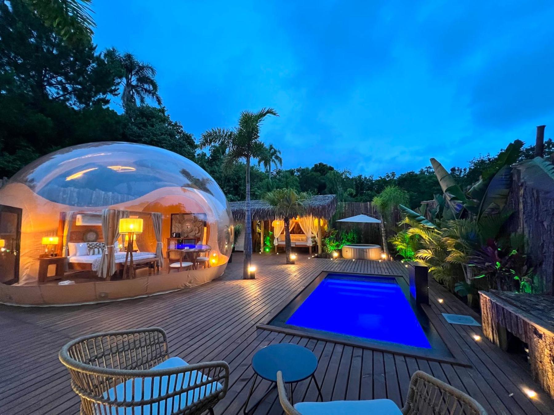 Zion Bubble Glamping Hotel Florianopolis Exterior photo